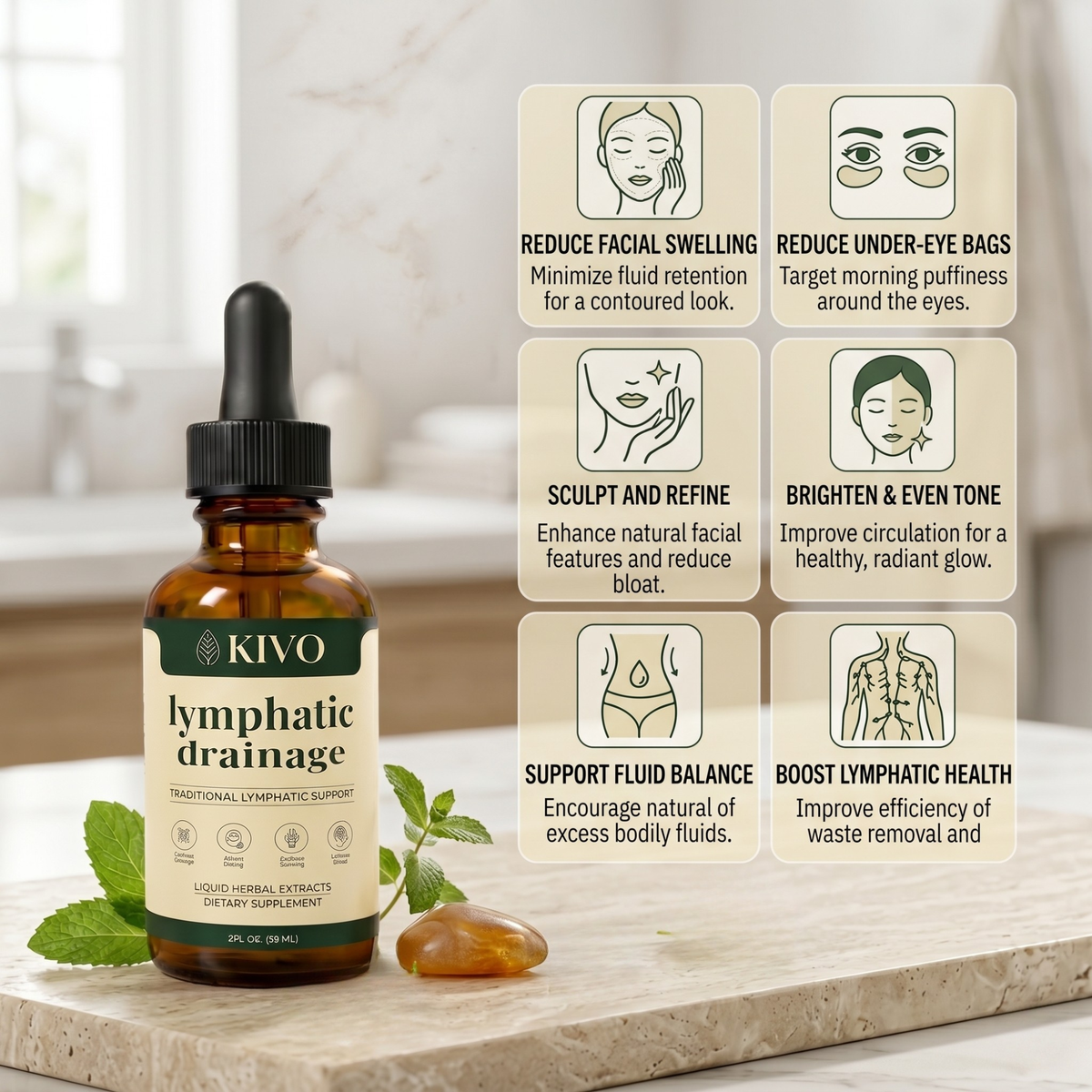 Kivo Lymphatic Drainage Drops™
