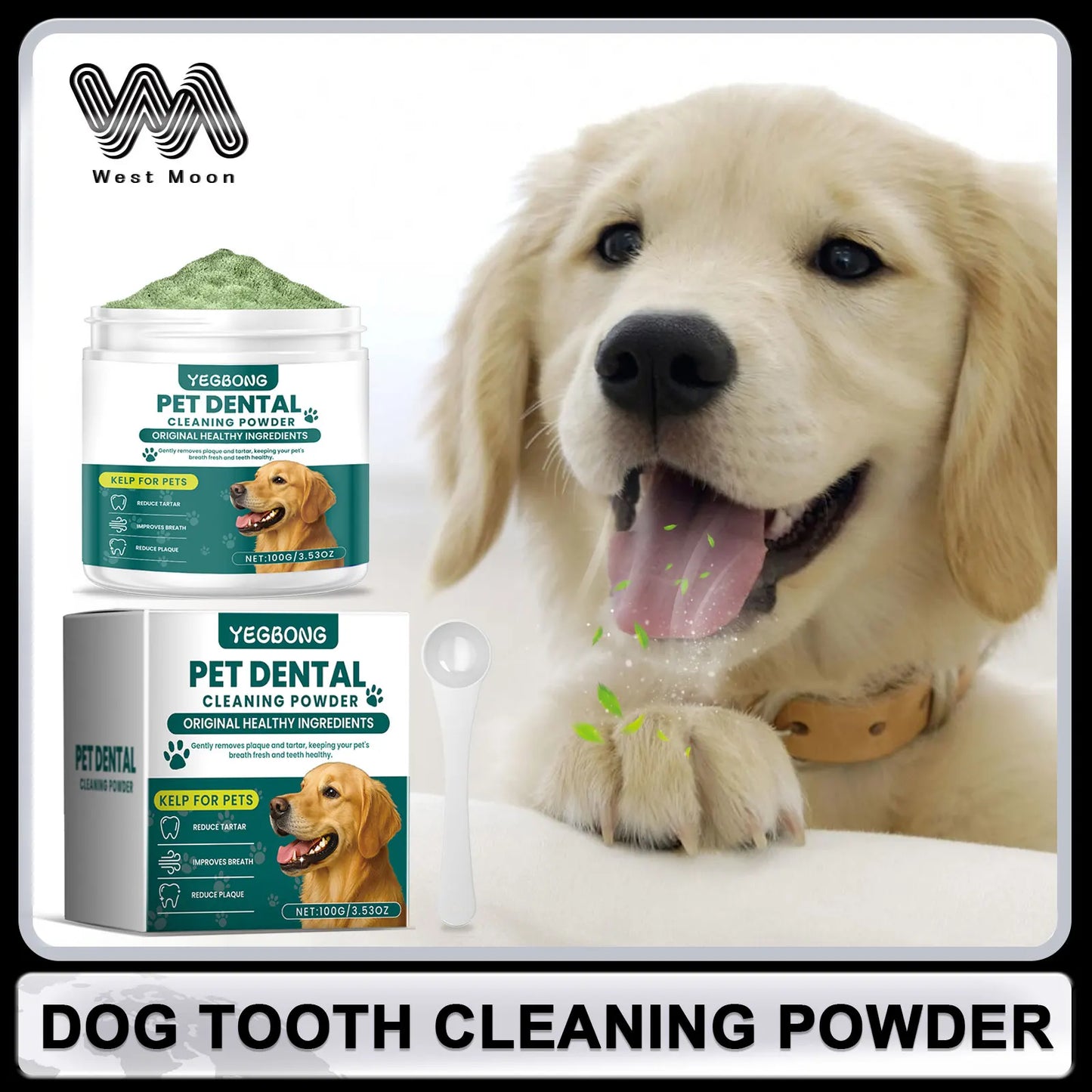 Natural Dog Teeth Cleaning Powder