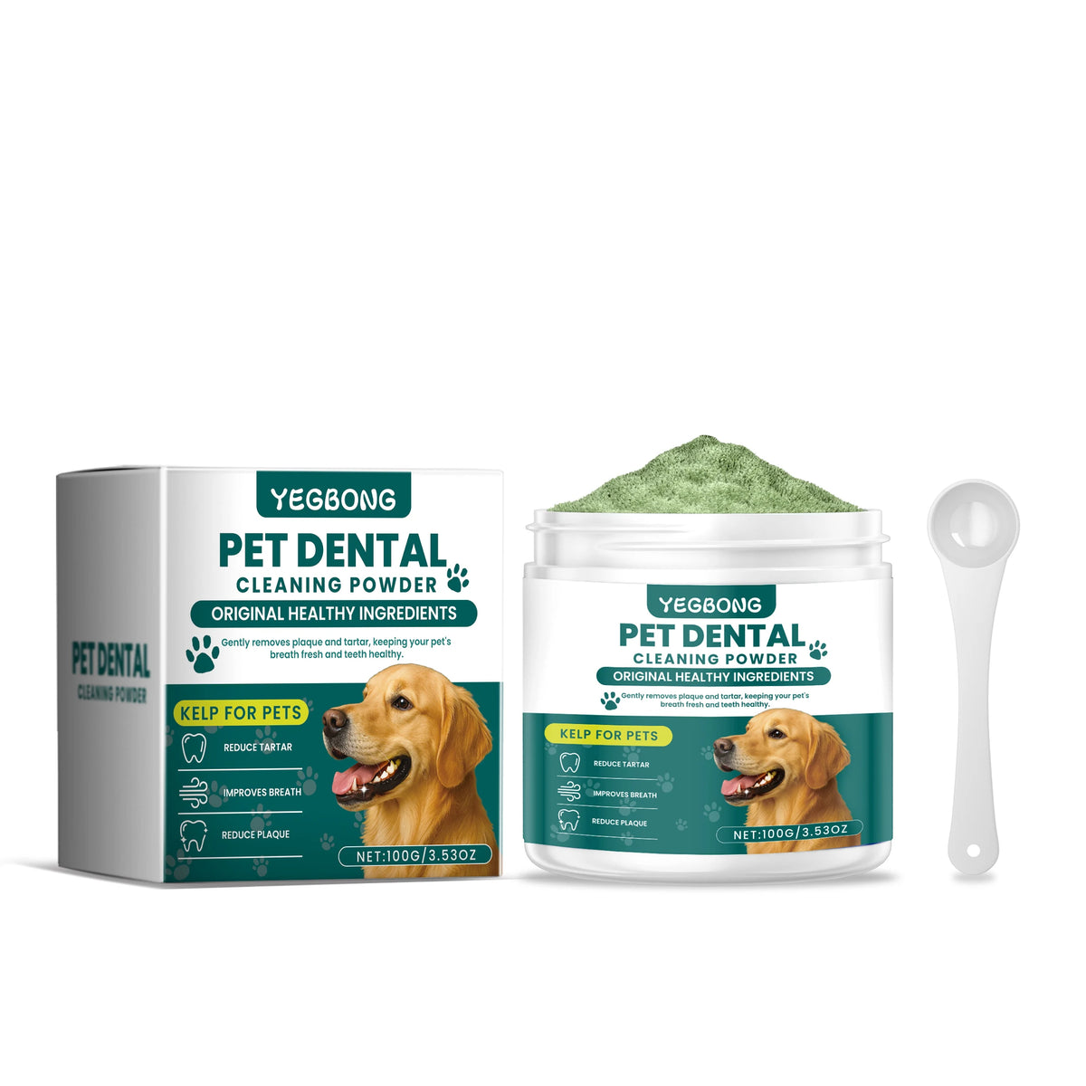 Natural Dog Teeth Cleaning Powder