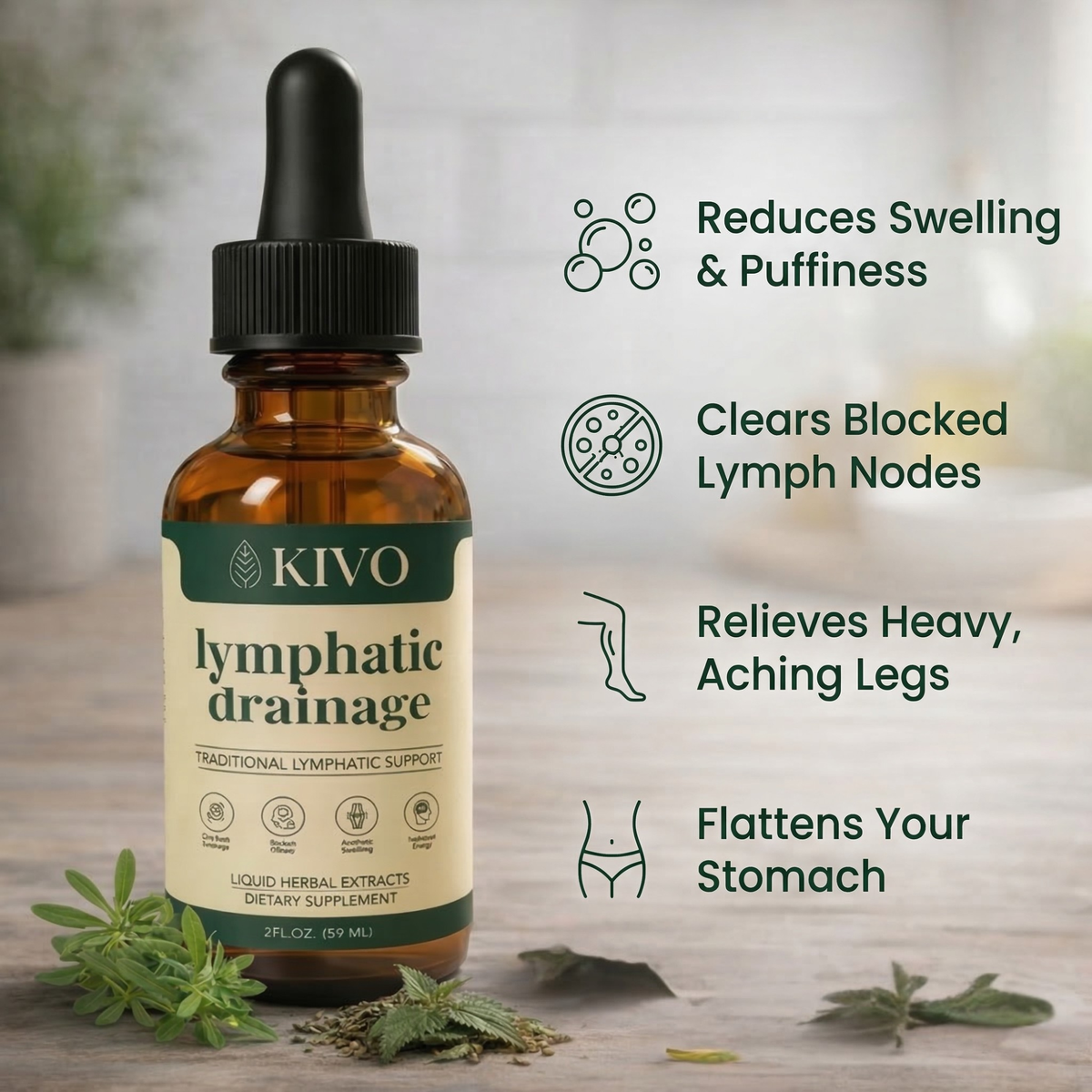 Kivo Lymphatic Cleanse Drops